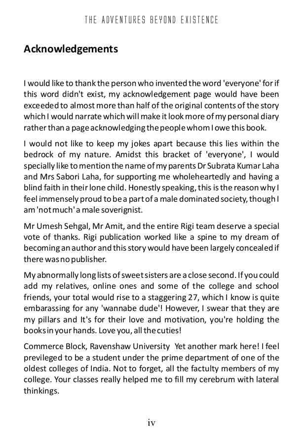 The Adventures Beyond Existence - Page 5