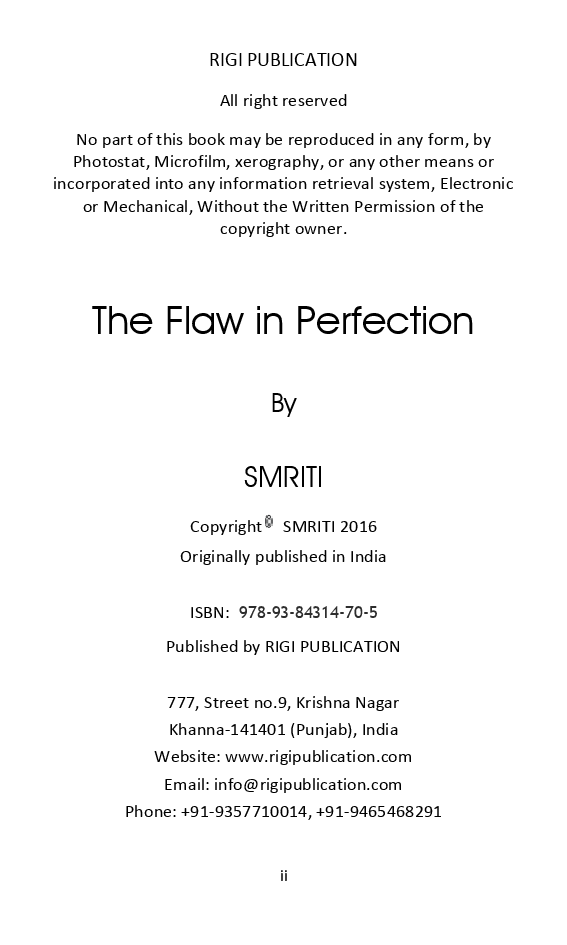 The Flaw In Perfection - Page 3