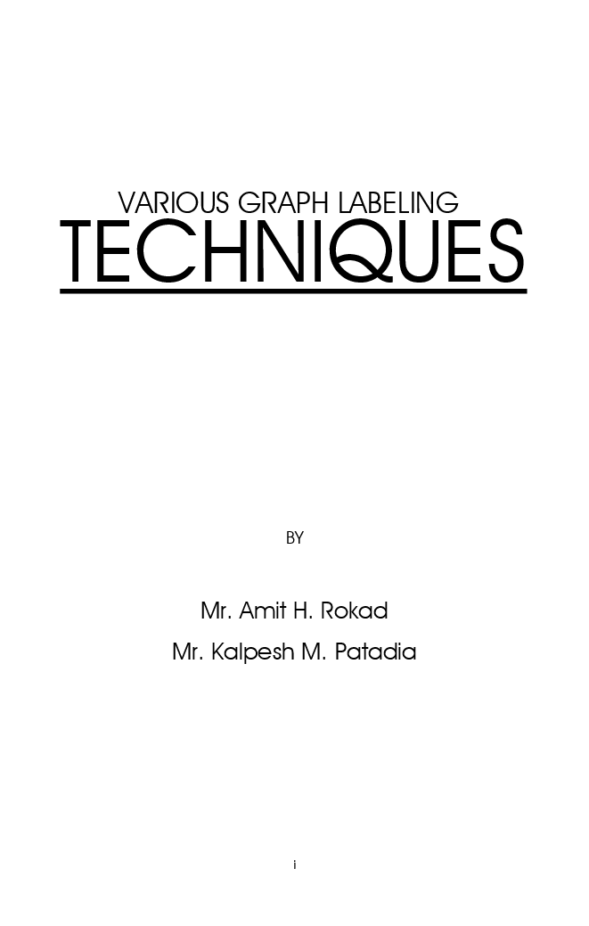 Various Graph Labeling Techniques - Page 2