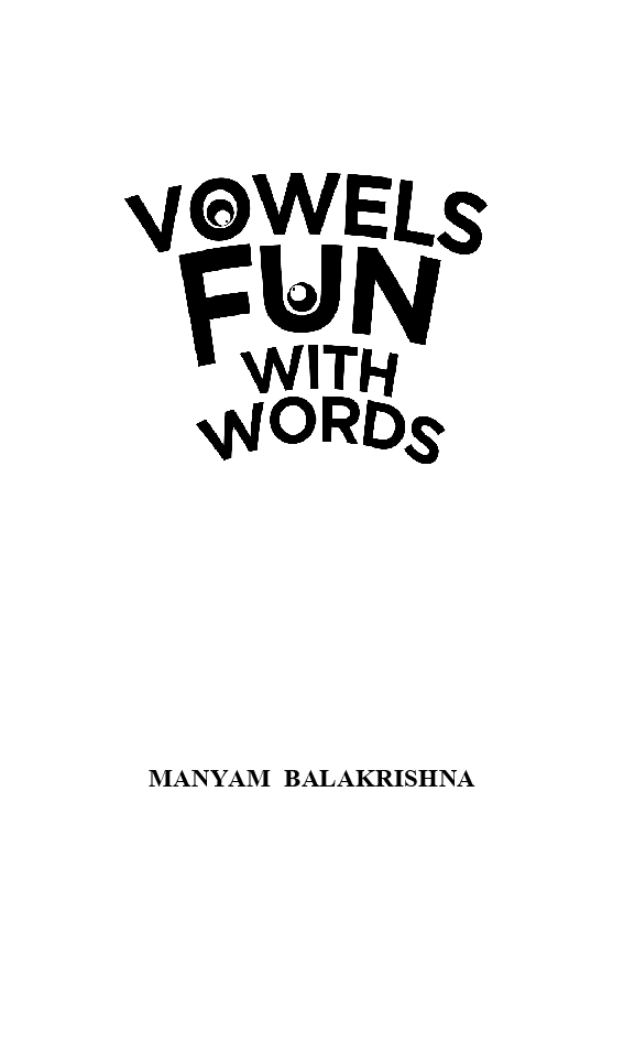 Vowels Fun With Words - Page 2