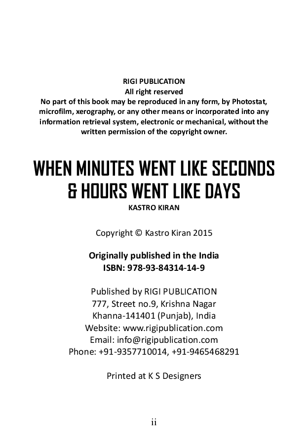 When Minutes Went Like Seconds And Hours Went Like Days - Page 3