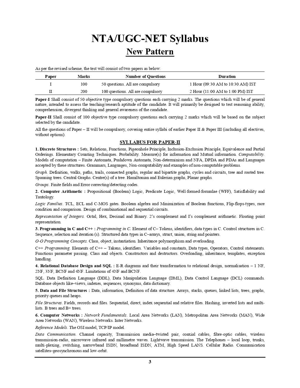 UGC-NET / JRF Computer Science & Applications Chapterwise Solved Papers With Notes (In Hindi) - Page 4