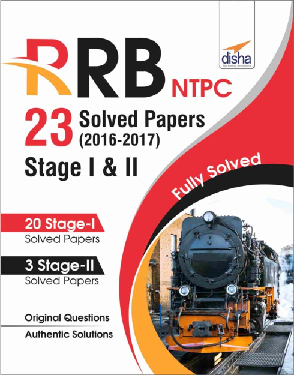 RRB NTPC 23 Solved Papers 2016-17 Stage I & II - Page 1