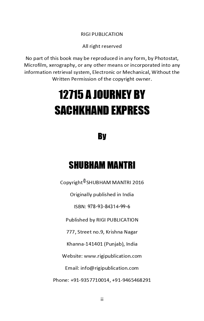 12715 - A Journey By Sachkhand Express  - Page 3