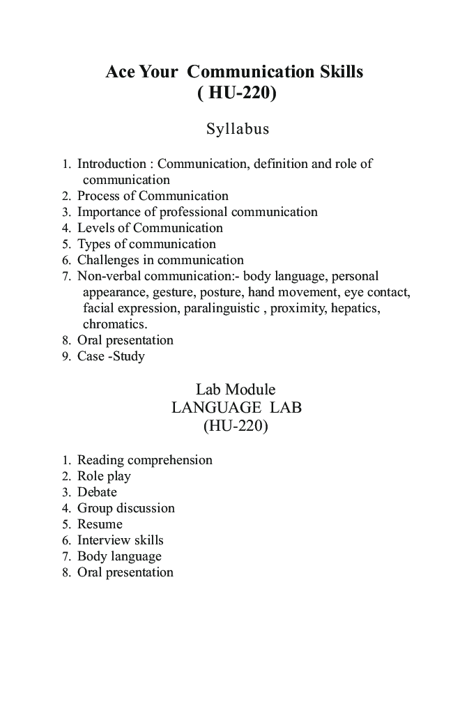 Ace Your Communication Skills - Page 5