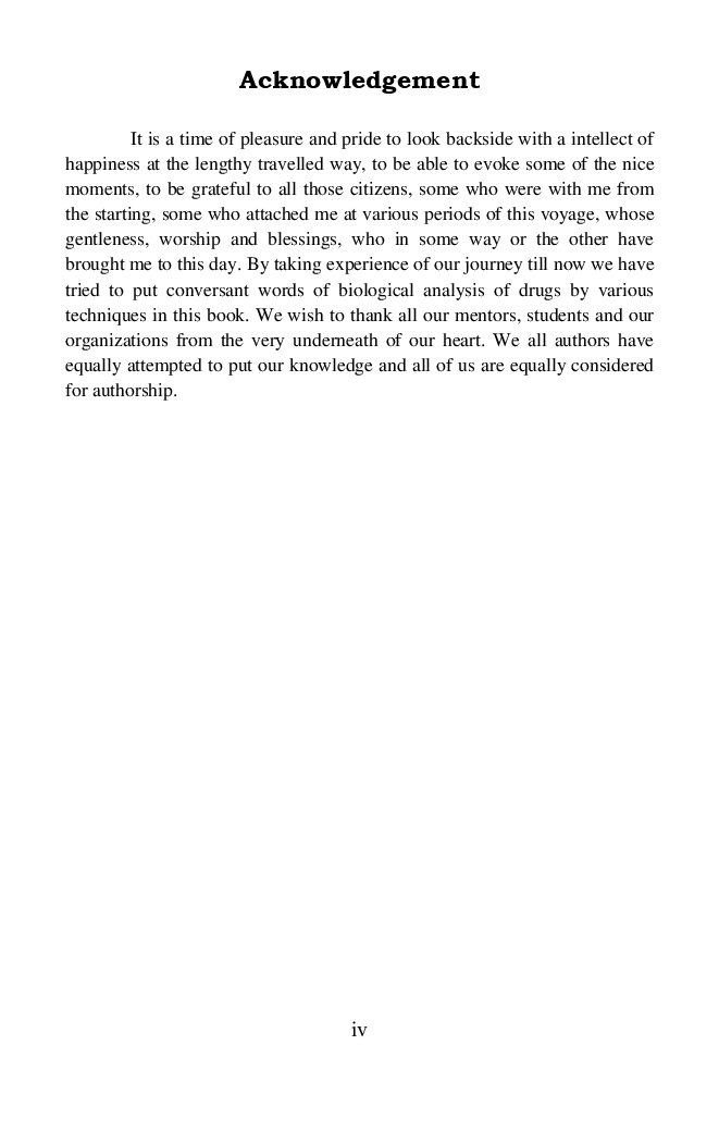 Biological Analysis Of Drugs - Page 5