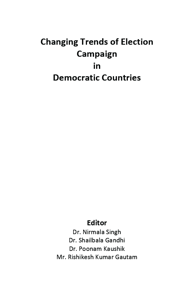 Changing Trends Of Election Campaign In Democratic Countries - Page 2