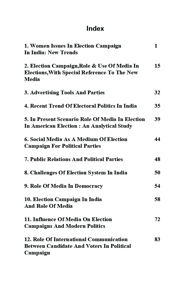 Changing Trends Of Election Campaign In Democratic Countries - Page 5