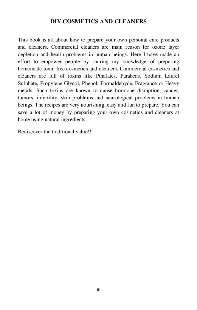 Diy Cosmetics And Cleaners - Page 4