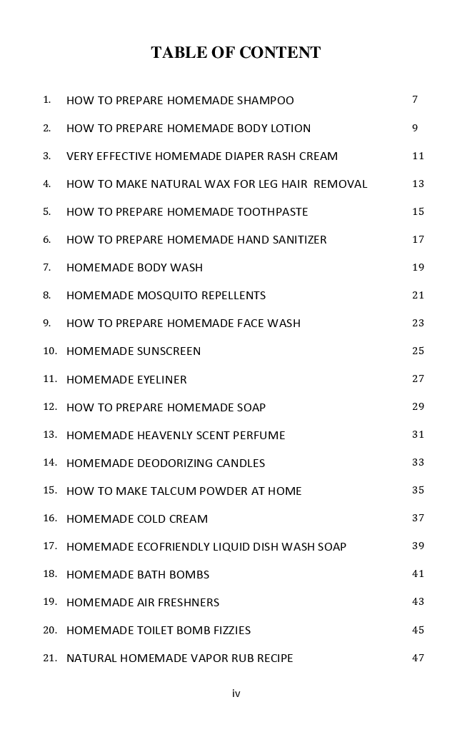 Diy Cosmetics And Cleaners - Page 5