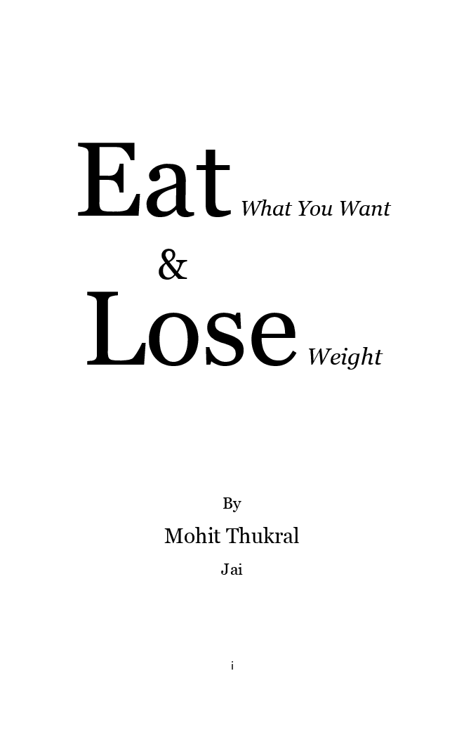 Eat What You Want & Lose Weight - Page 2