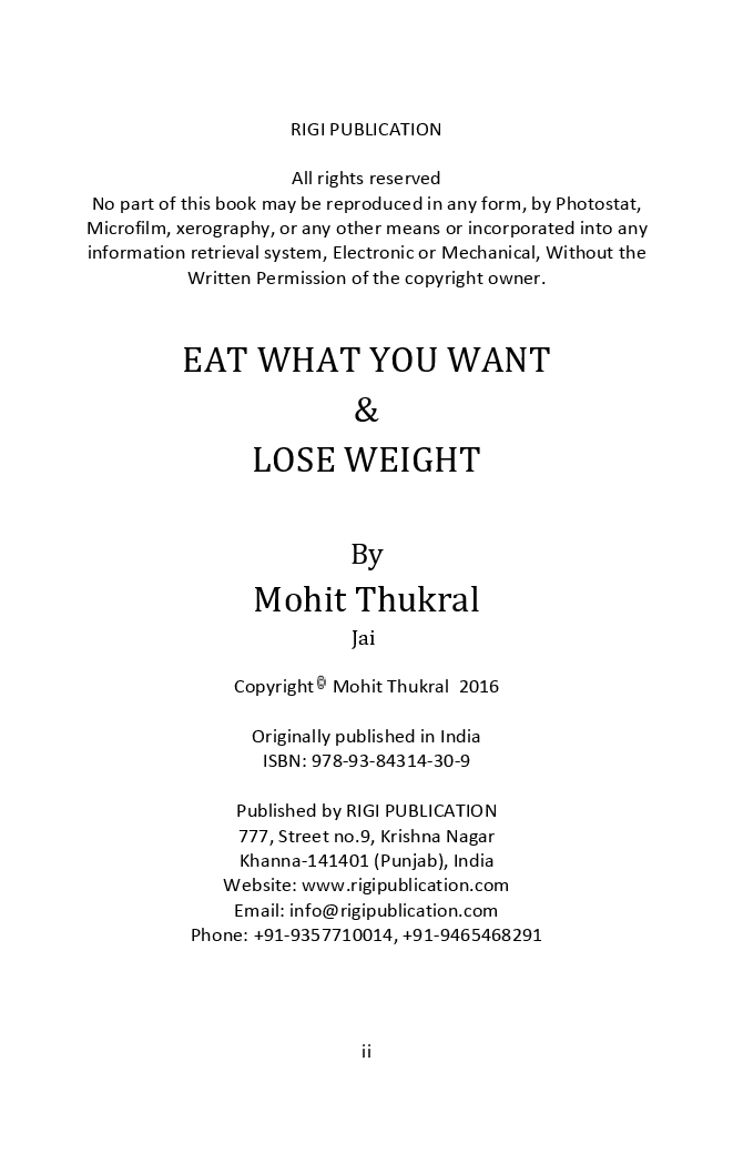 Eat What You Want & Lose Weight - Page 3