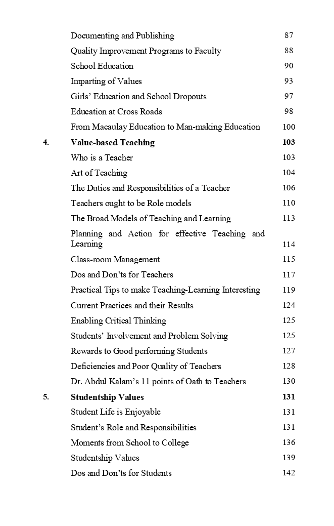 Education And Human Values - Page 5