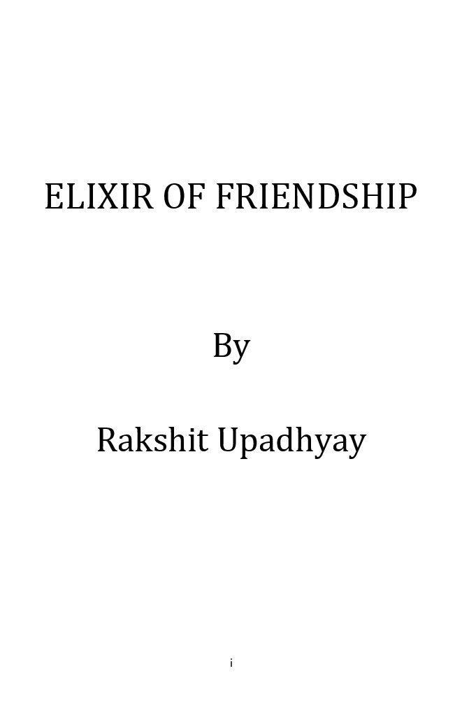 Elixir Of Friendship - Page 2