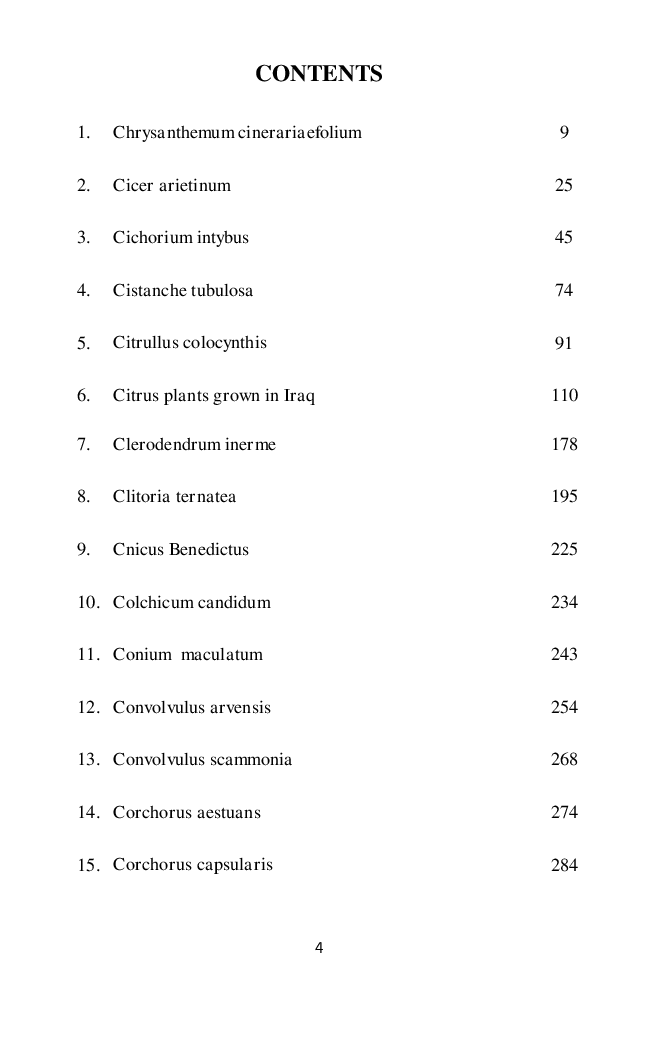 Encyclopaedia Of The Constituents And Pharmacological Effects Of Iraqi Medicinal Plants Vol.-2 - Page 5