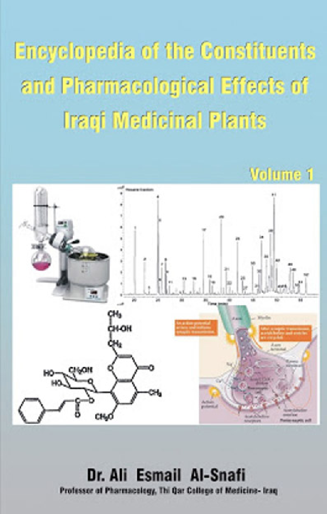 Encyclopedia Of The Constituents And Pharmacological Effects Of Iraqi Medicinal Plants Vol.-1 - Page 1