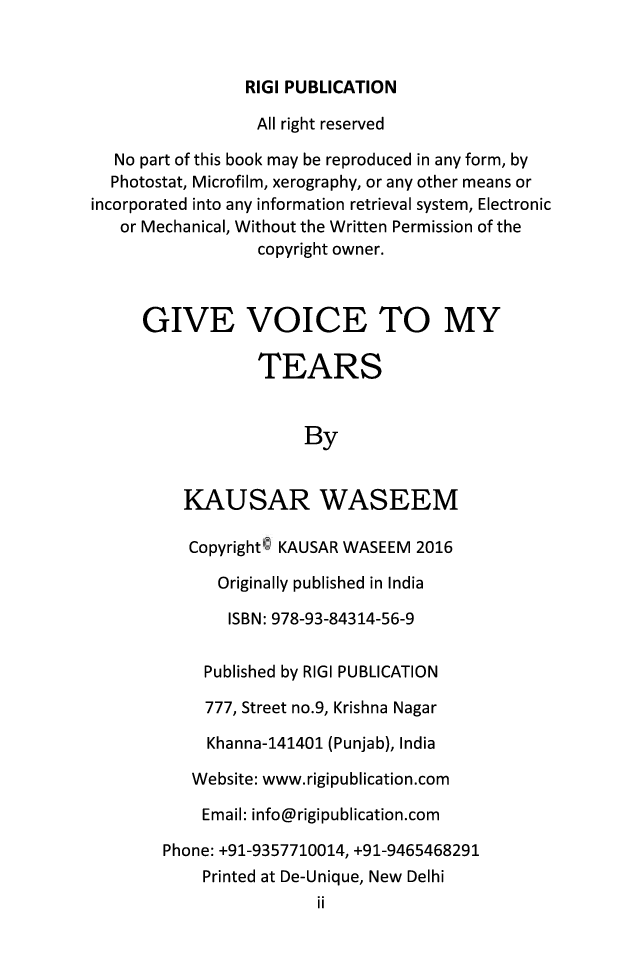 Give Voice To My Tears - Page 5