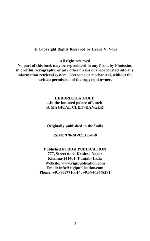 Herbriella Gold In The Haunted Palace Of Kutch - Page 3