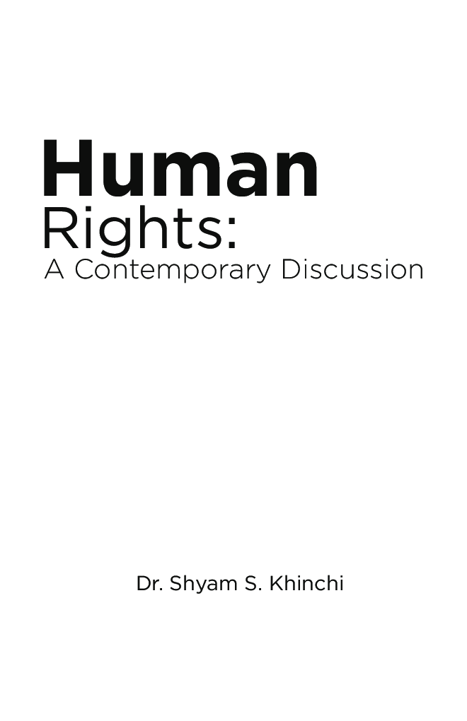 Human Rights A Contemporary Discussion - Page 2