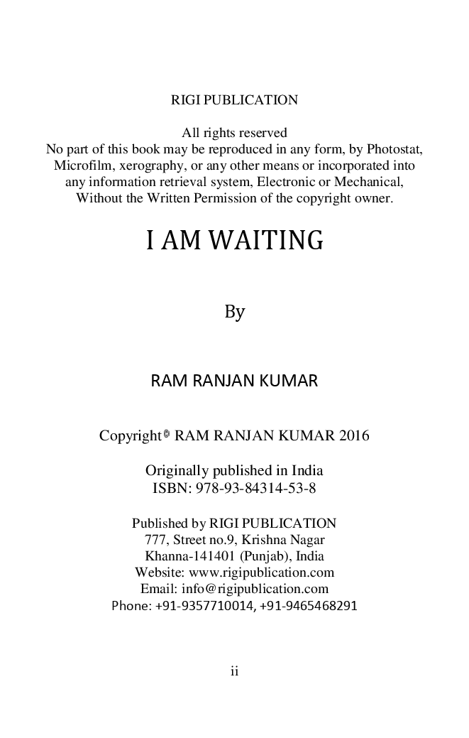 I Am Waiting - Page 3