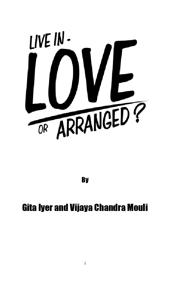 Live In - Love Or Arranged ? - Page 2