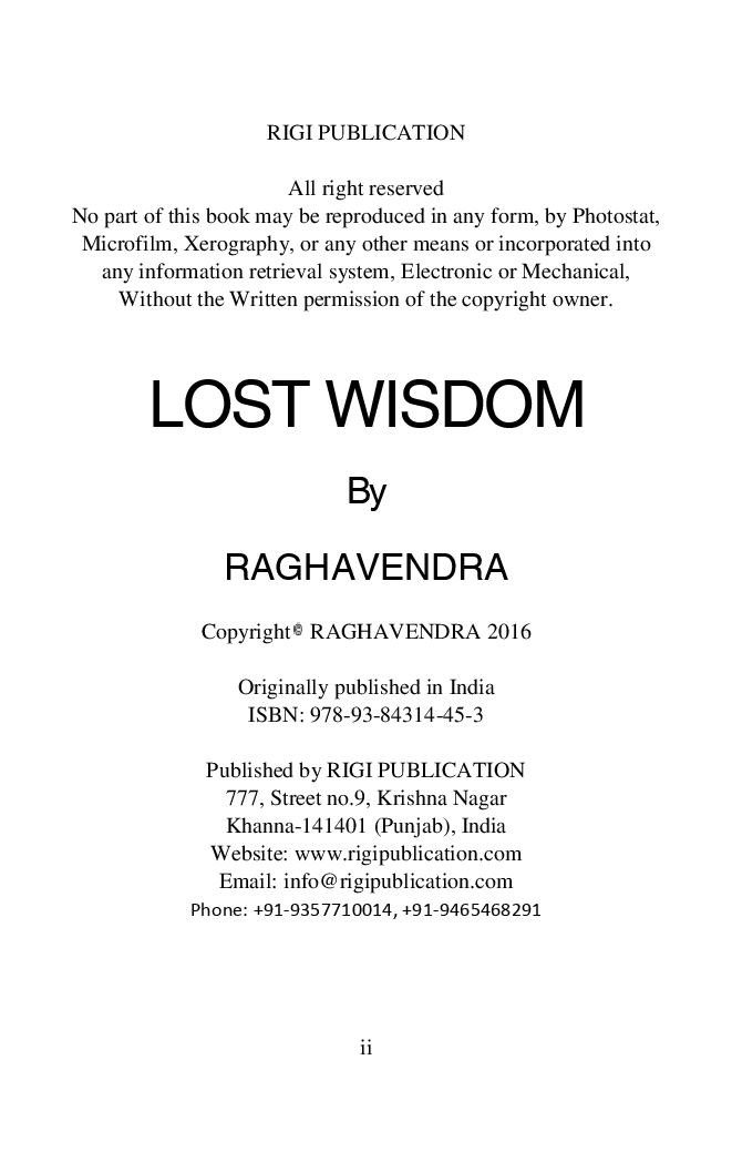 Lost Wisdom - Page 3