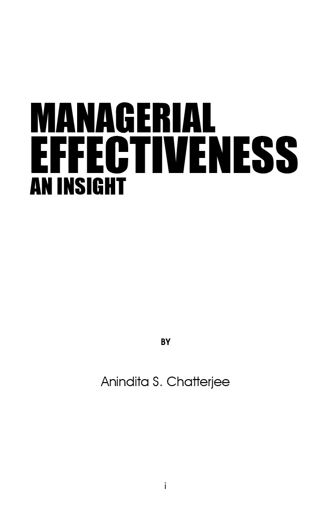 Managerial Effectiveness An Insight - Page 2