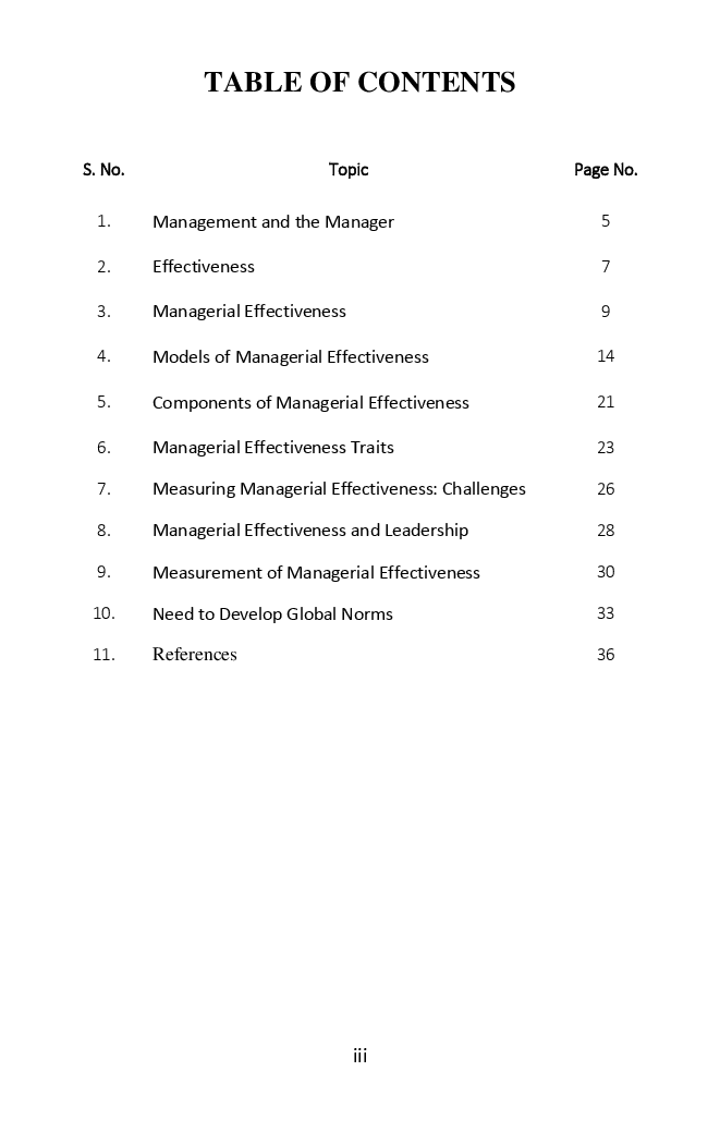 Managerial Effectiveness An Insight - Page 4