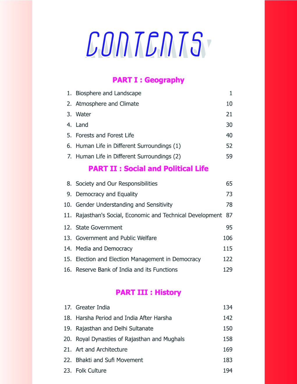 Sanjiv New Vision Social Science For Class - VII - Page 5