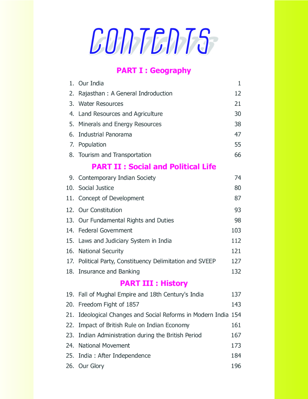 Sanjiv New Vision Social Science For Class - VIII - Page 5