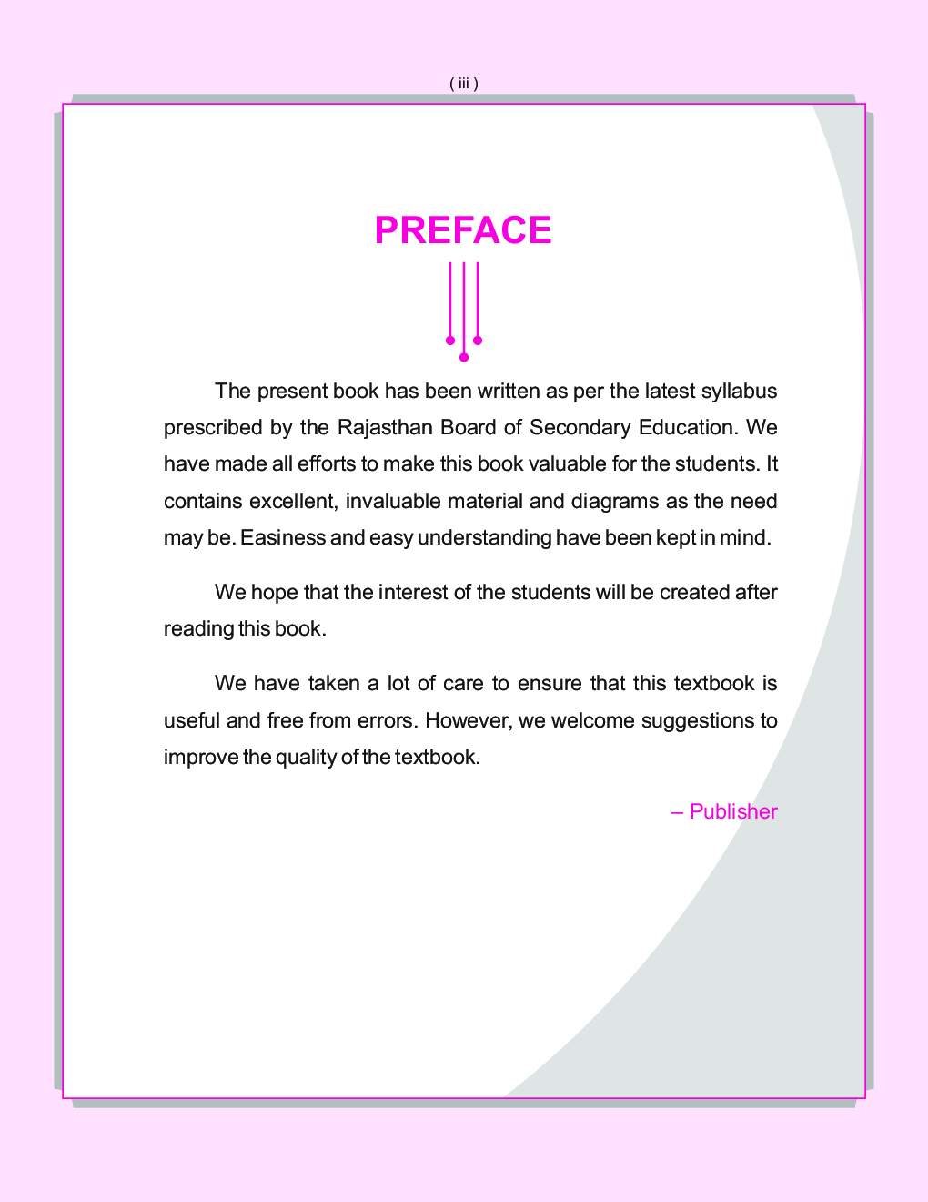 Sanjiv New Vision Mathematics For Class - X - Page 4