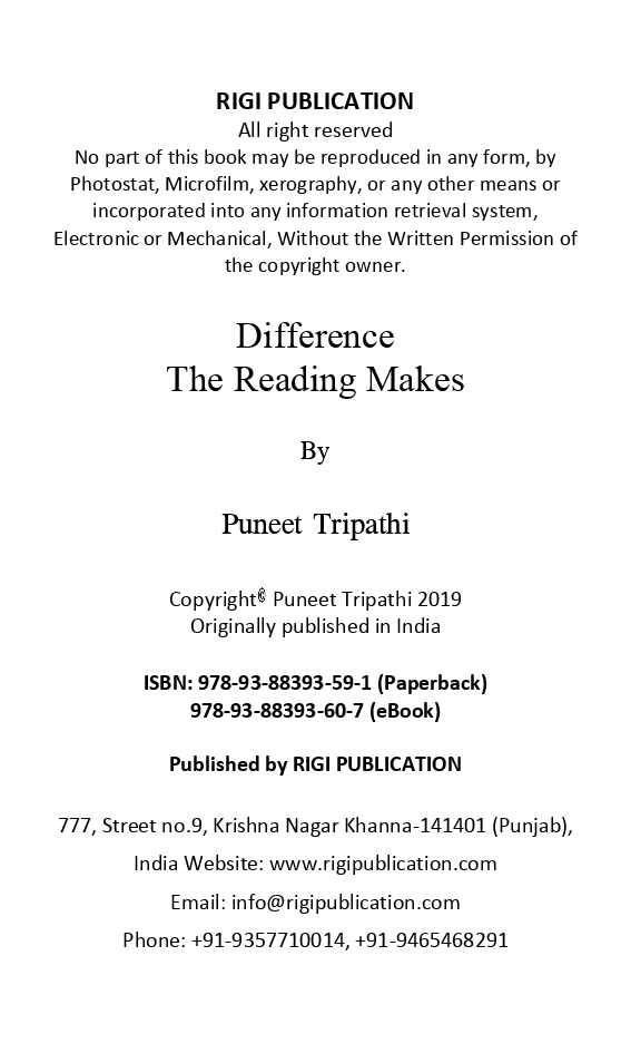 Difference The Reading Makes - Page 3