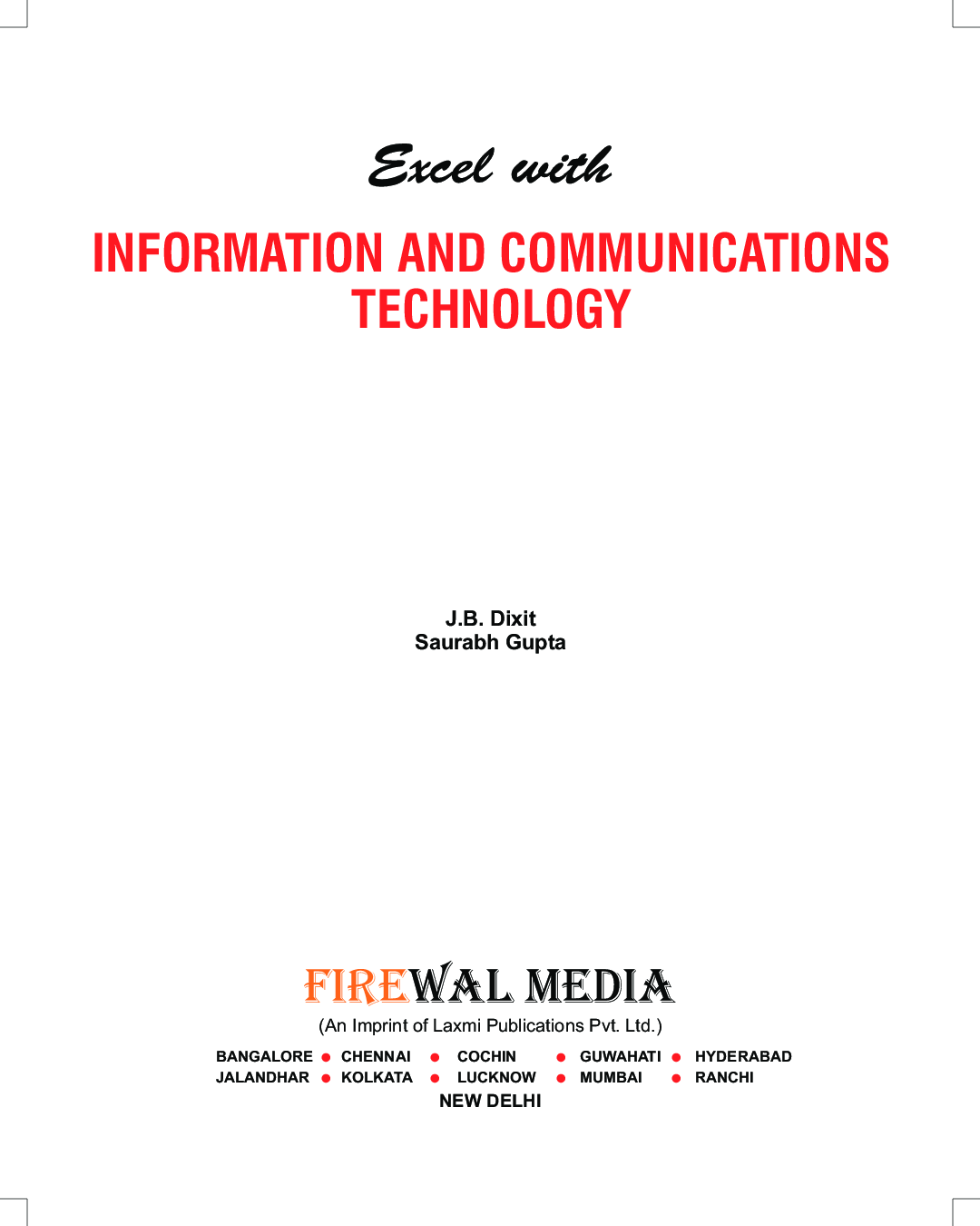Excel With Information And Communications Technology - Page 5