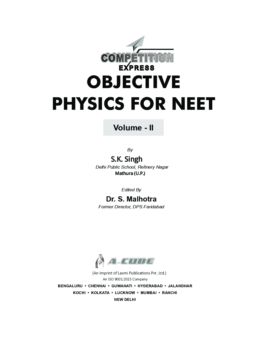 Objective Physics For NEET Volume - II - Page 5