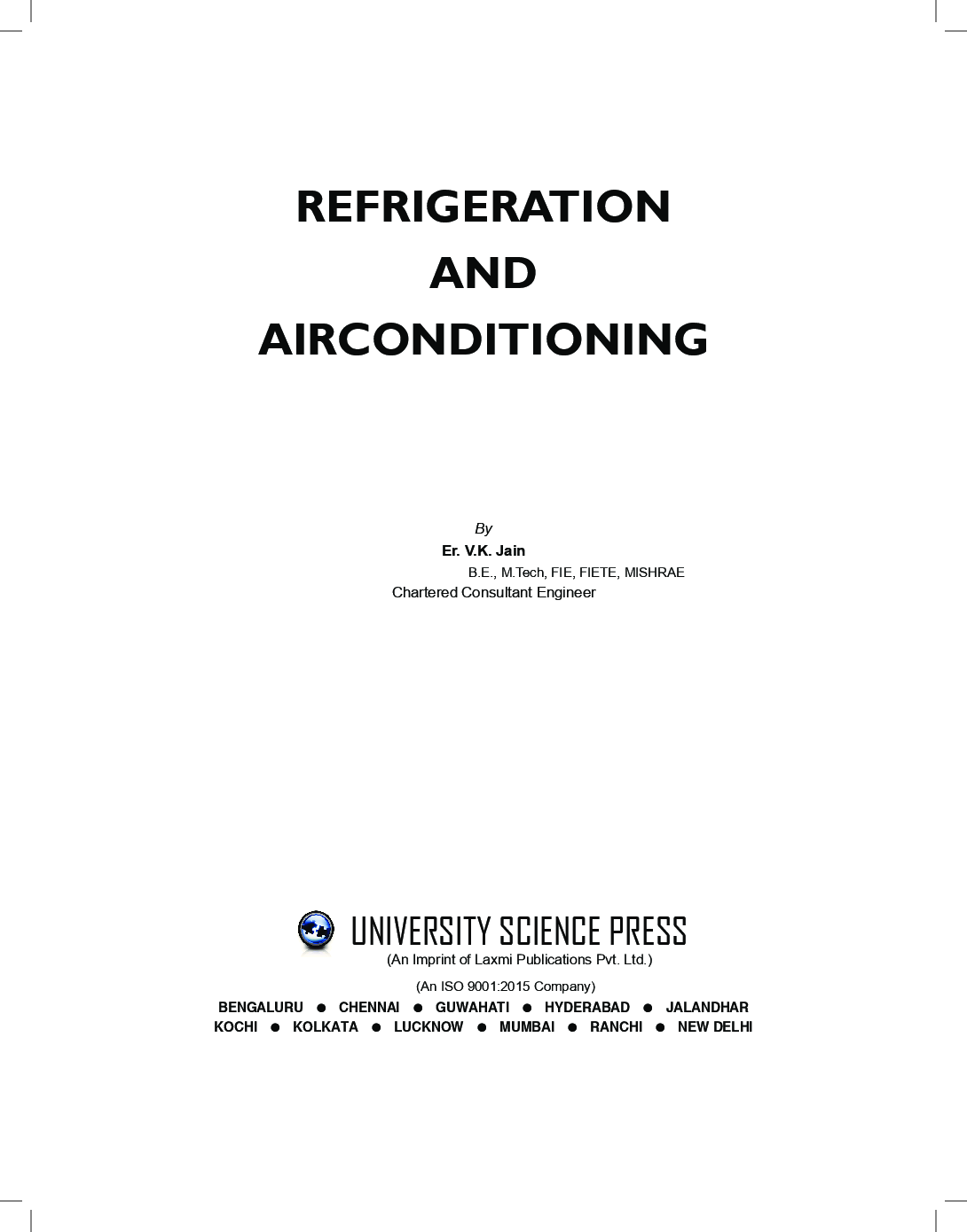 Refrigeration And Air Conditioning - Page 5