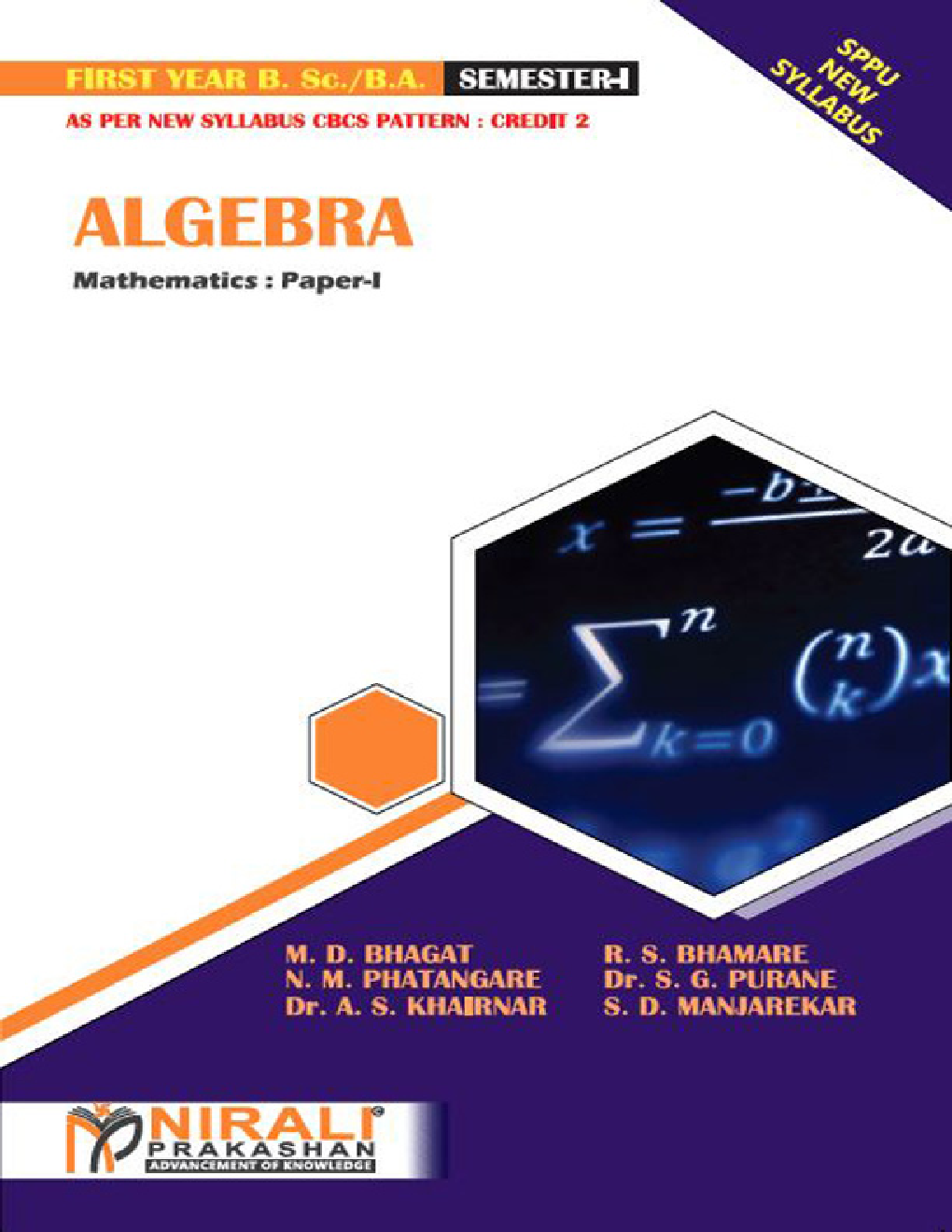 Algebra - Page 1