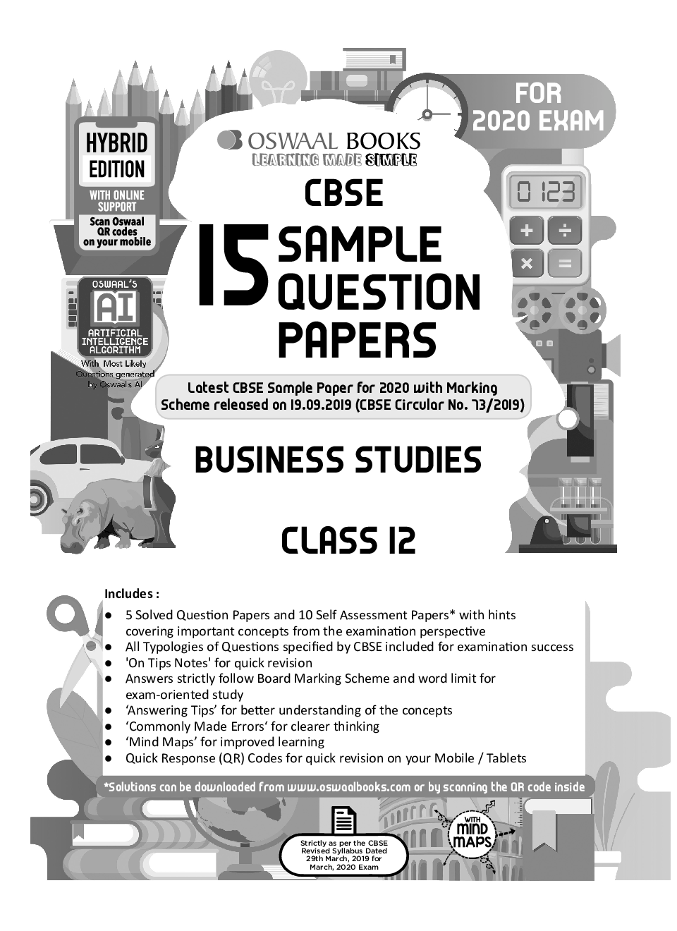 Download Oswaal CBSE Class 12 Business Studies PDF Online 2020