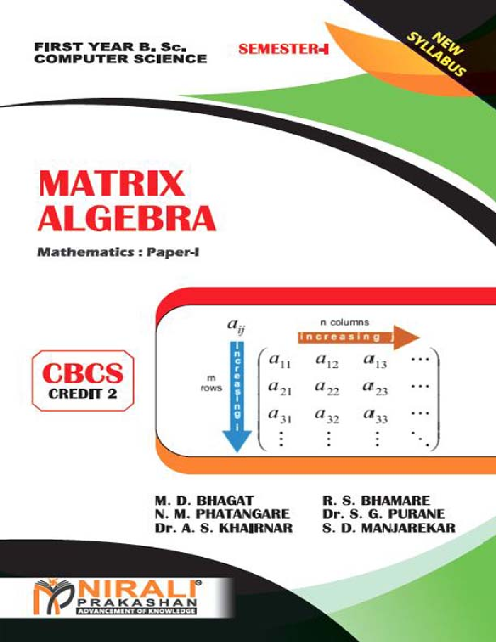 Matrix Algebra - Page 1