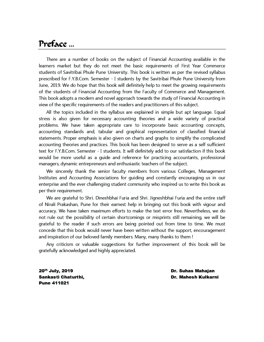 Financial Accounting (First Year B.Com. Sem-I) - Page 4