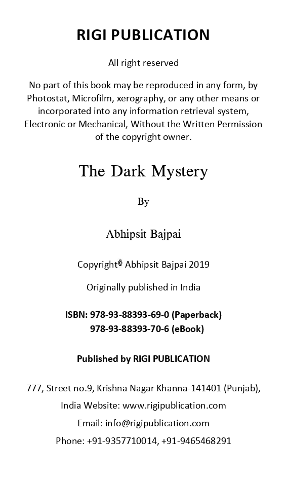 The Dark Mystery - Page 3