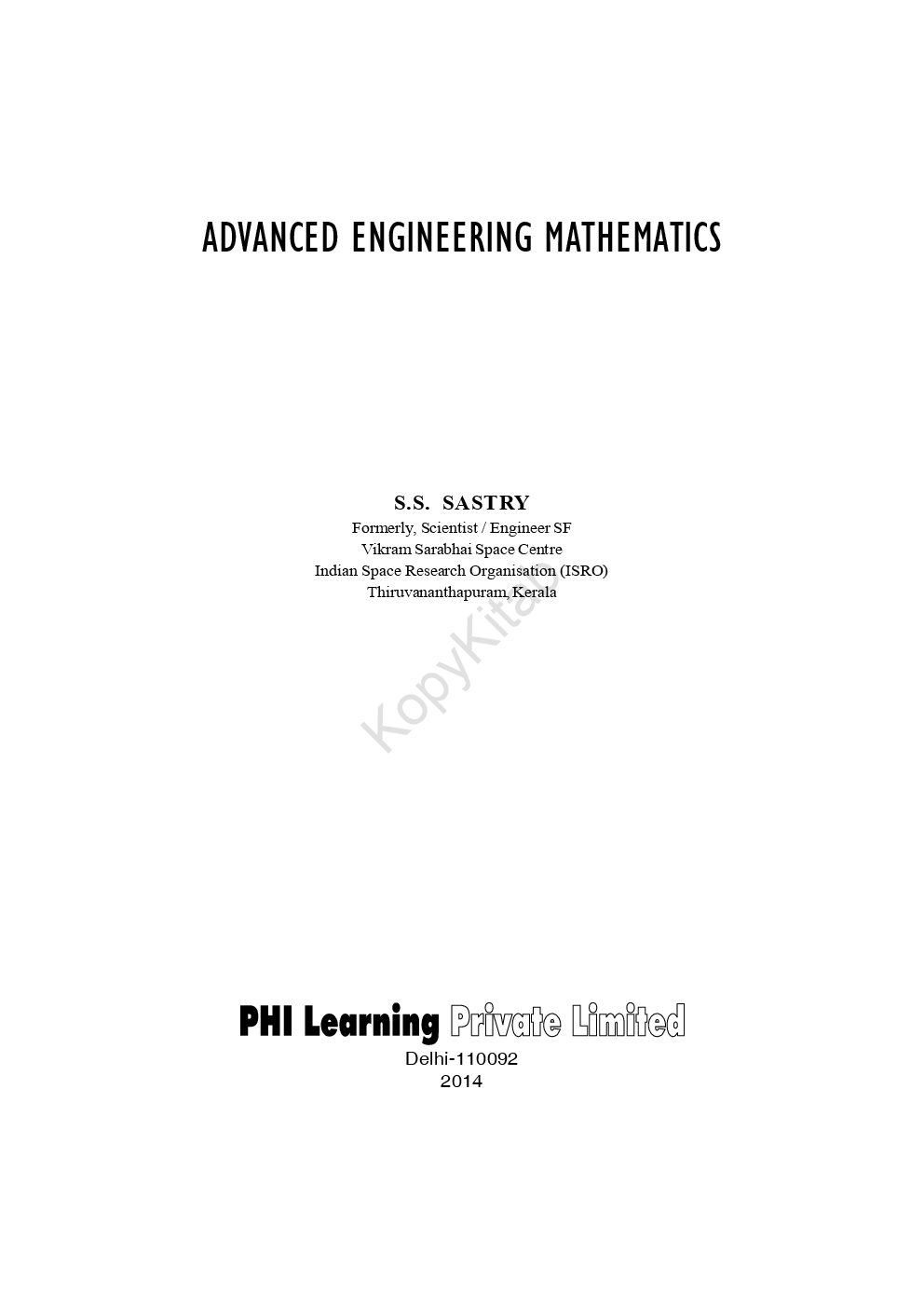 Advanced Engineering Mathematics - Page 2