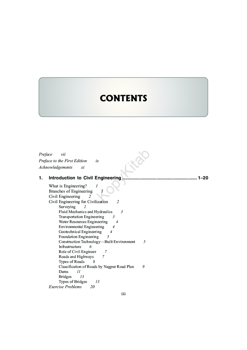 Elements Of Civil Engineering And Engineering Mechanics - Page 4