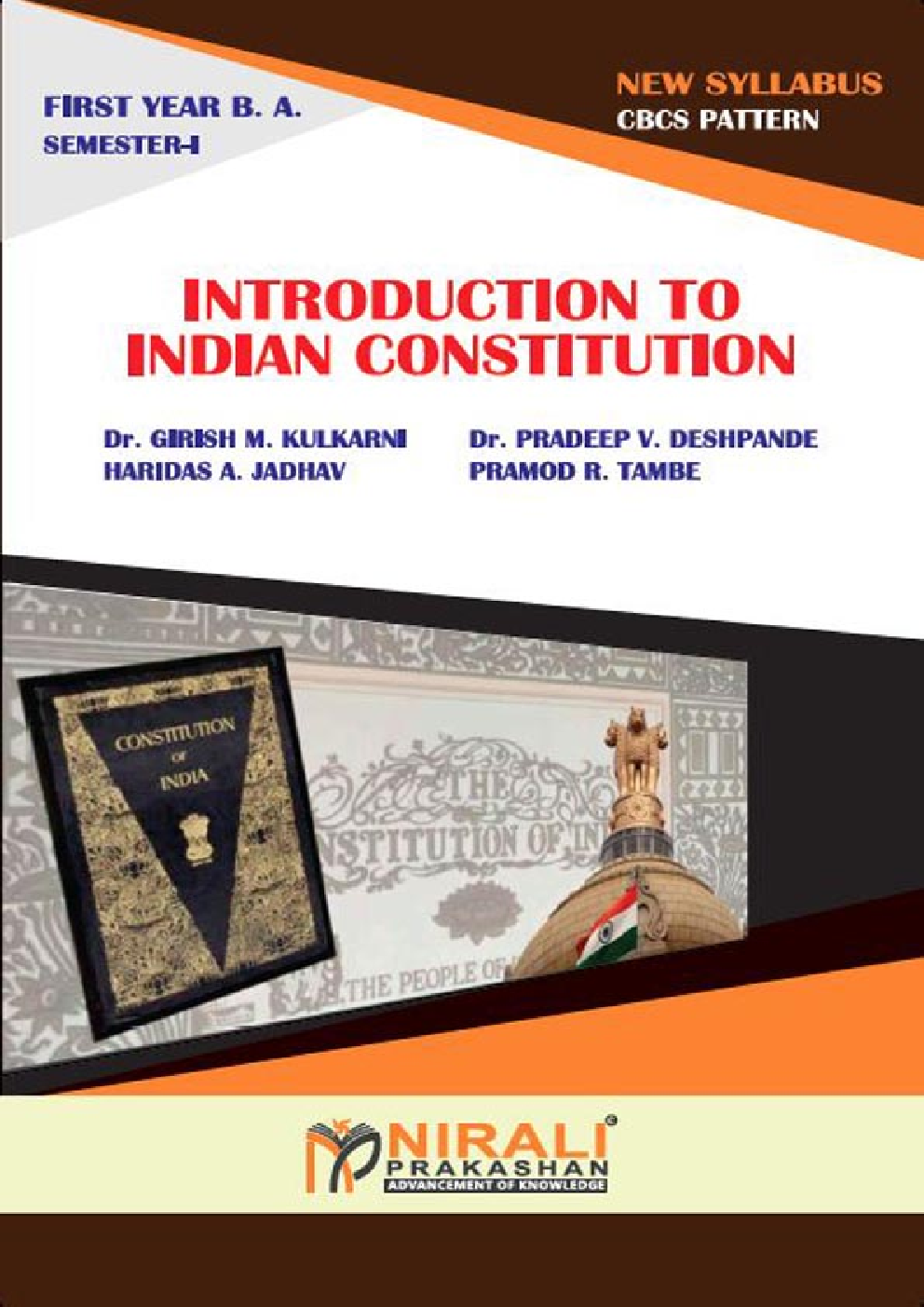 Introduction To Indian Constitution (Political Science) - Page 1