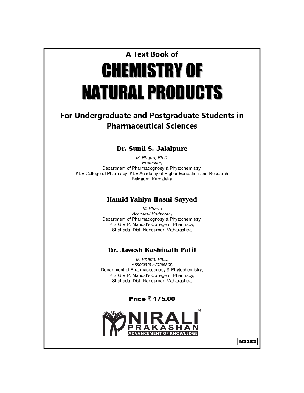 Chemistry Of Natural Products - Page 2