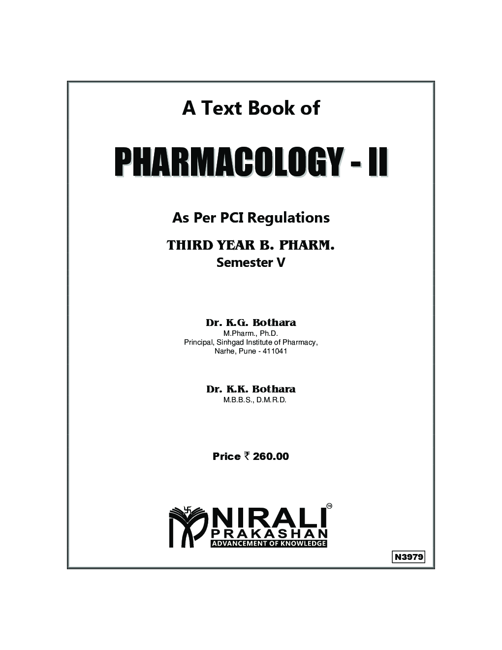Pharmacology - II - Page 2