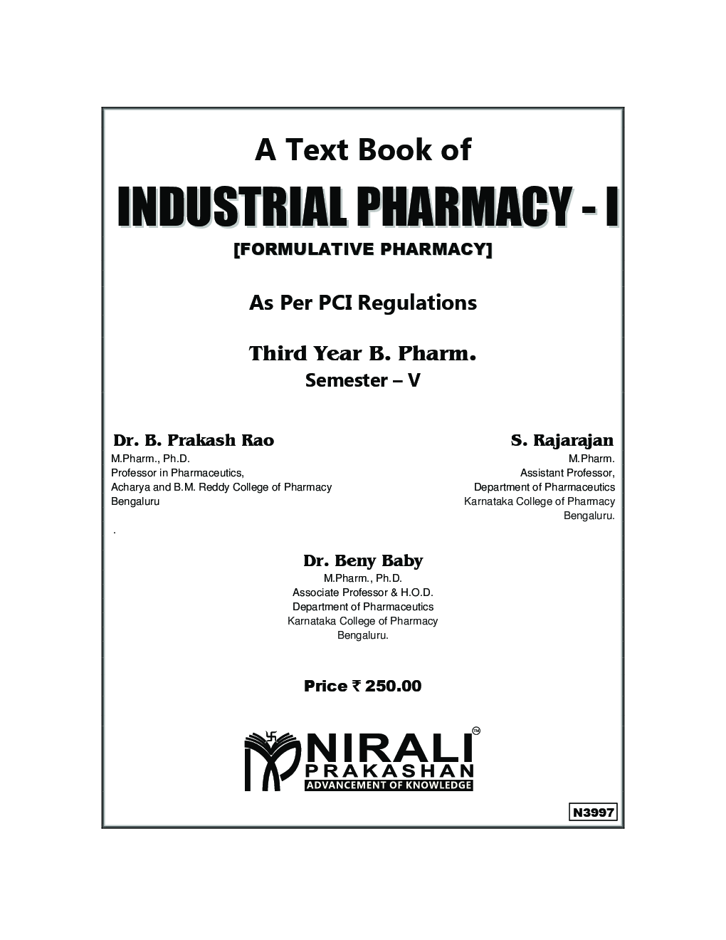Industrial Pharmacy - I (Formulative Pharmacy) - Page 2