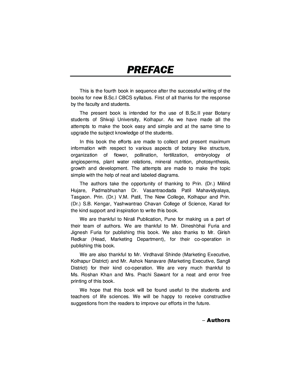 Embryology Of Angiosperms (Paper-V) & Plant Physiology (Paper-VI) - Page 4