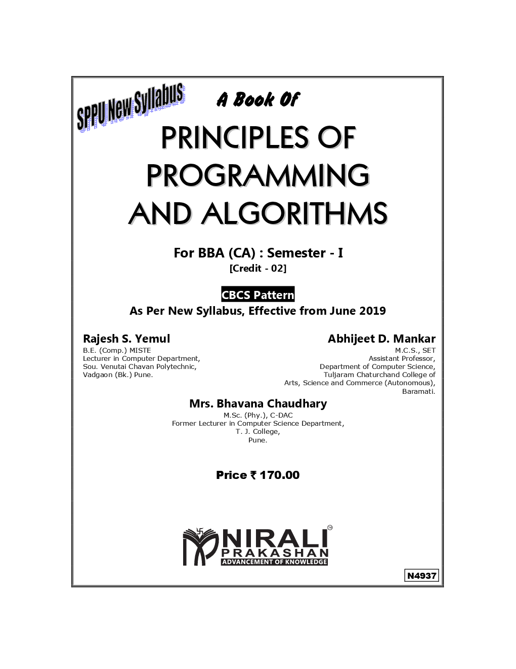 Principles Of Programming And Algorithms - Page 2