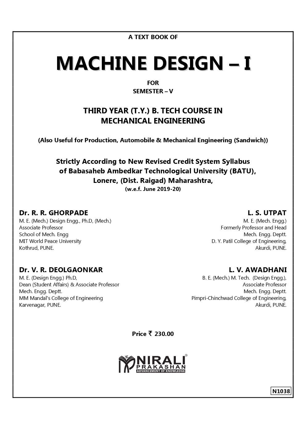 Machine Design - I - Page 2