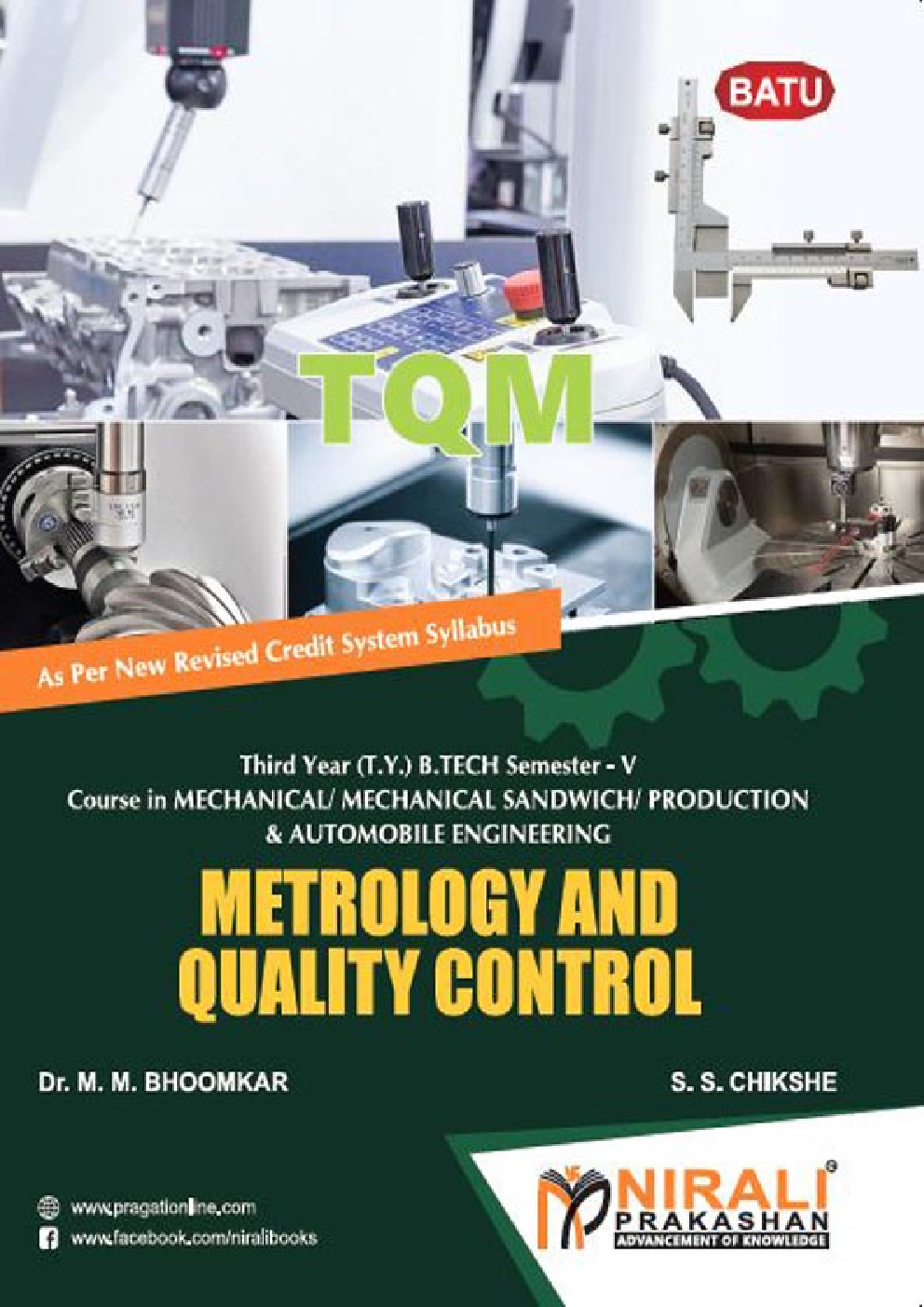 Metrology And Quality Control - Page 1